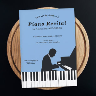 Invitation au récital de musique pour piano