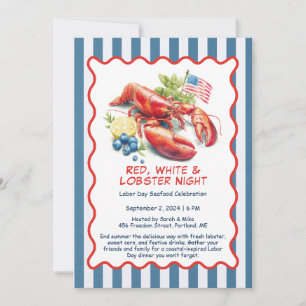 Invitation au Repas de Homard de la Fête du Travai