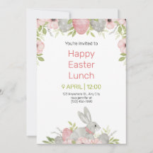 Invitation au repas-partage de Pâques