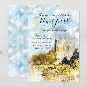Invitation au réveillon du Nouvel An