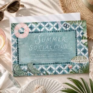 Invitation au Summer Social Club Piscine
