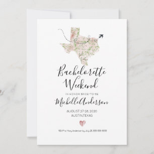 Invitation au week-end de jeune fille à Austin Tex