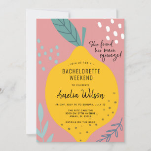 Invitation au week-end de la demoiselle d'honneur
