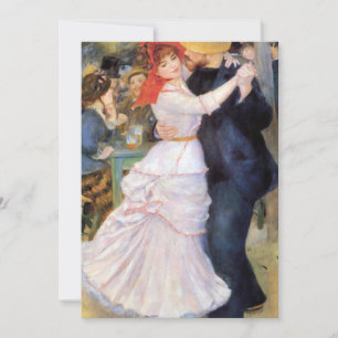 Invitation Auguste Renoir - Danse à Bougival