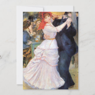 Invitation Auguste Renoir - Danse à Bougival