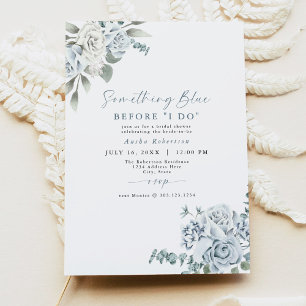 Invitation AUSHA quelque chose de bleu avant de faire Fête de