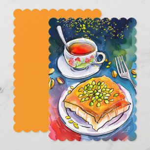Invitation Authentic Kunafa Nablus Dessert