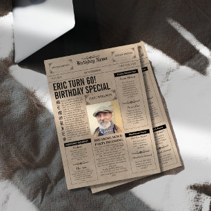 Invitation Authentique 60e anniversaire de la couverture du j