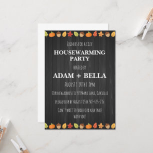 Invitation automne accueil