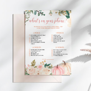 Invitation Automne automne Ce qui est sur votre téléphone Gam