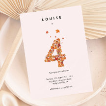 Automne Automne Jardin Floral 4e anniversaire Esth