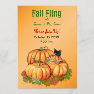 Invitation Automne Bounty automne Fling