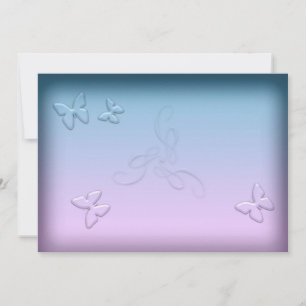 Invitation aux papillons de verre