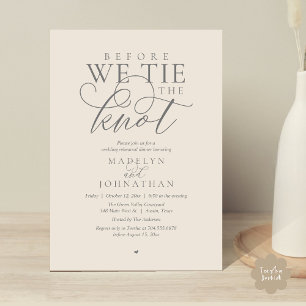 Invitation "Avant de nous marier", Dîner de répétition de mar