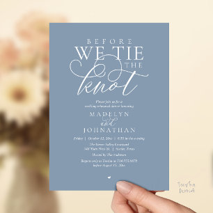 Invitation "Avant de nous marier", Dîner de répétition de mar