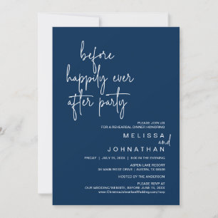 Invitation Avant Heureux Jamais Après La Fête De La Répétitio