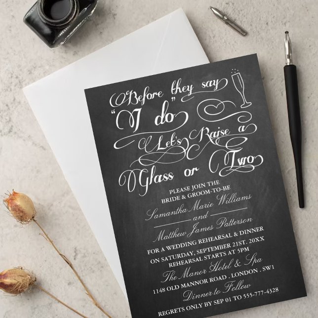 Invitation Avant qu'ils disent que je le fais, levons un verr (Créateur téléchargé)