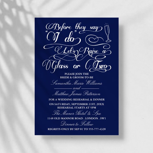Invitation Avant qu'ils disent que je le fais, levons un verr (Créateur téléchargé)