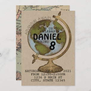 Invitation Aventure Await Anniversaire