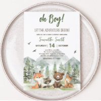 Aventure Commencer le Baby shower des animaux des