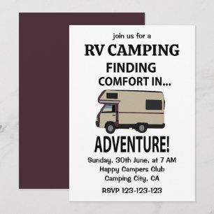 Invitation Aventure de camping en VR Happy Camper Rving