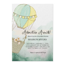 Aventure verte en attente Baby Shower