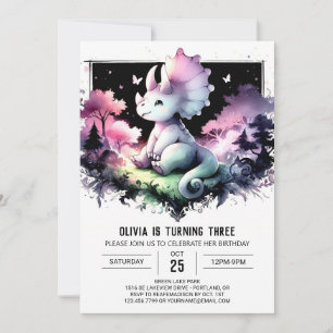Invitation Aventurier Dino Explorer Anniversaire
