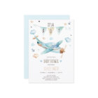 Avion Vintage aventure C'est un Baby shower garçon