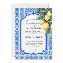 🍋💙 Azul & Limone Romance  – Classique