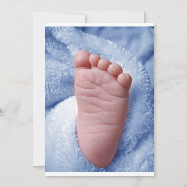 Invitation Baby Boy (Devant)