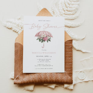 Invitation Baby Girl April Shower