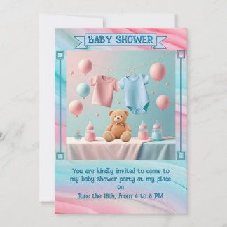 " INVITATION BABY SHOWER "