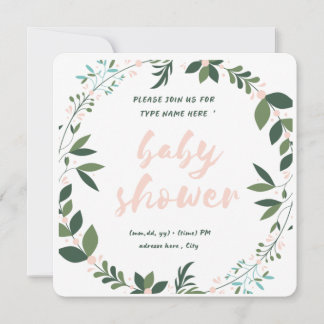 Invitation baby shower 