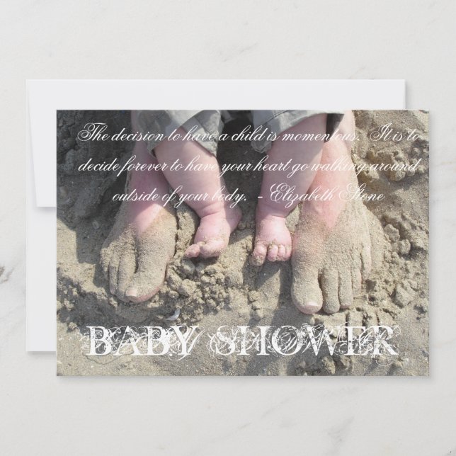 Invitation Baby shower (Devant)