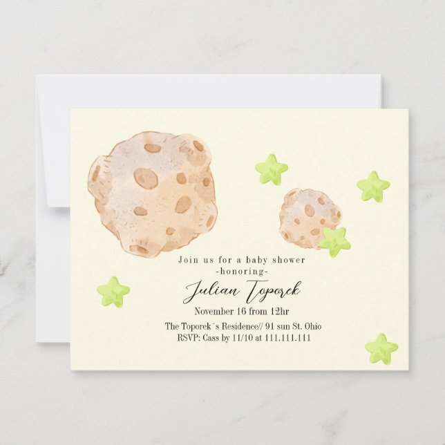 Invitation Baby shower (Devant)