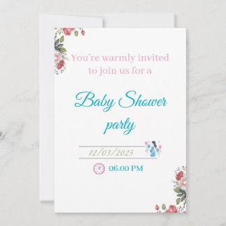 INVITATION BABY SHOWER