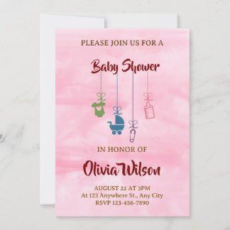 Invitation baby shower