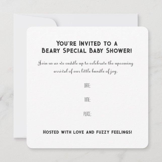 Invitation baby shower (Dos)