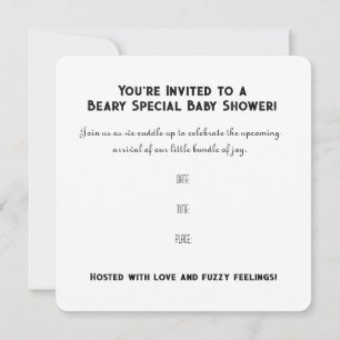 Invitation baby shower