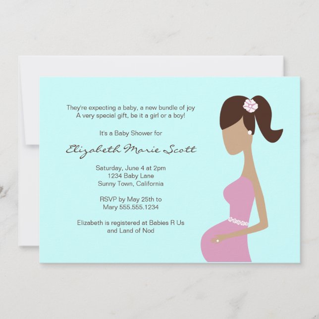 Invitation Baby shower (Devant)