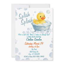 Baby shower à épaisse épaisse