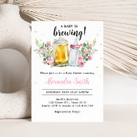 Baby shower à la bière brasseuse et à la bouteille