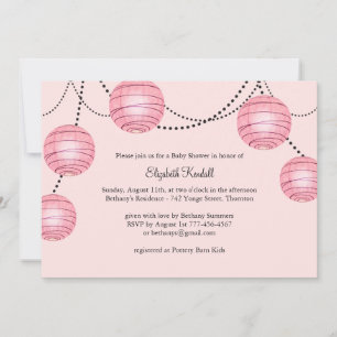 Invitation Baby shower à la Fête des Filles