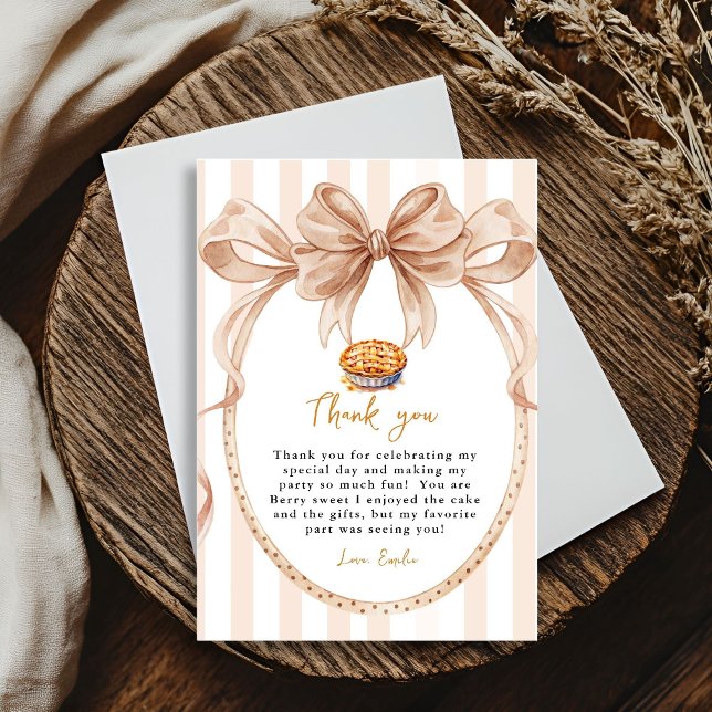 Invitation Baby shower à tarte d'automne (Créateur téléchargé)