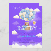 Baby shower à thème pour bébé ours