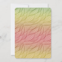 Baby shower Abstrait Citrus Punch Ombre