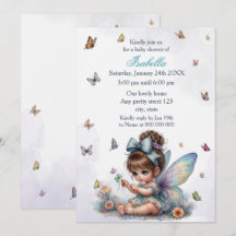 Baby shower adorable de petite fée