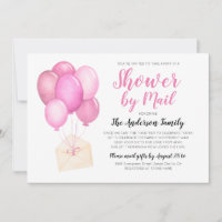 Baby Shower Aquarelle Par Courrier À Longue Distan