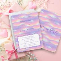 Baby Shower Arc-en-Ciel Pastel