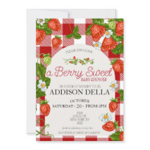 Baby shower aux fraises | Berry Sweet